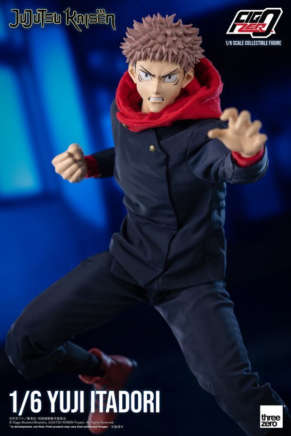 新品未開封 スリーゼロ呪術廻戦　虎杖悠仁 1/6 フィギュア Threezero Jujutsu Kaisen (検バンダイ メディコム メディコス 超像革命等に)_画像6