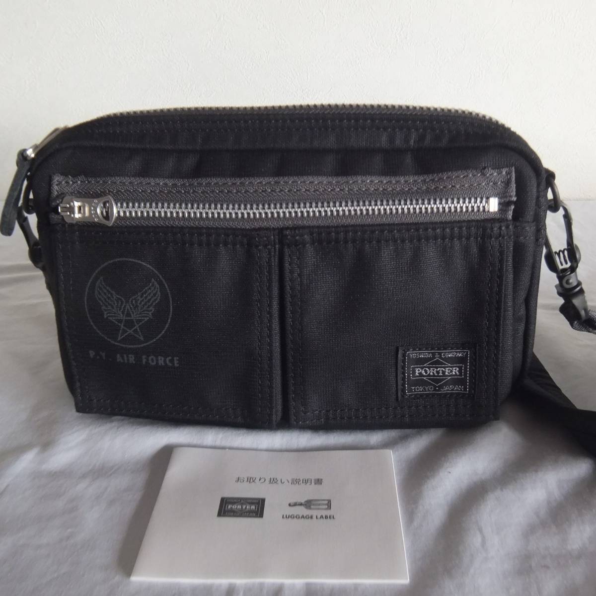 極美品 PORTER ポーター 定価20350円 FLYING ACE フライングエース