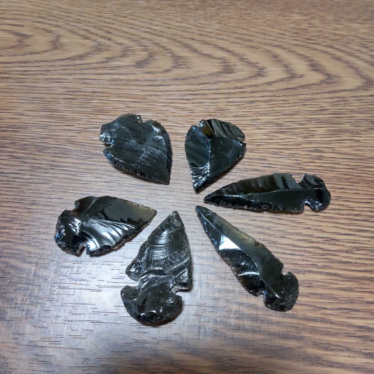 暖色系 ❑ オブシディアン水色 オブジェ 石器 素材 ❒ 黒曜石 | www