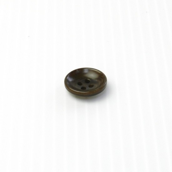 [10個入]茶色ナットボタン/13.5mm/4穴/カジュアルシャツやカーディガンに最適-NUT512-13.5-BR-006_画像4