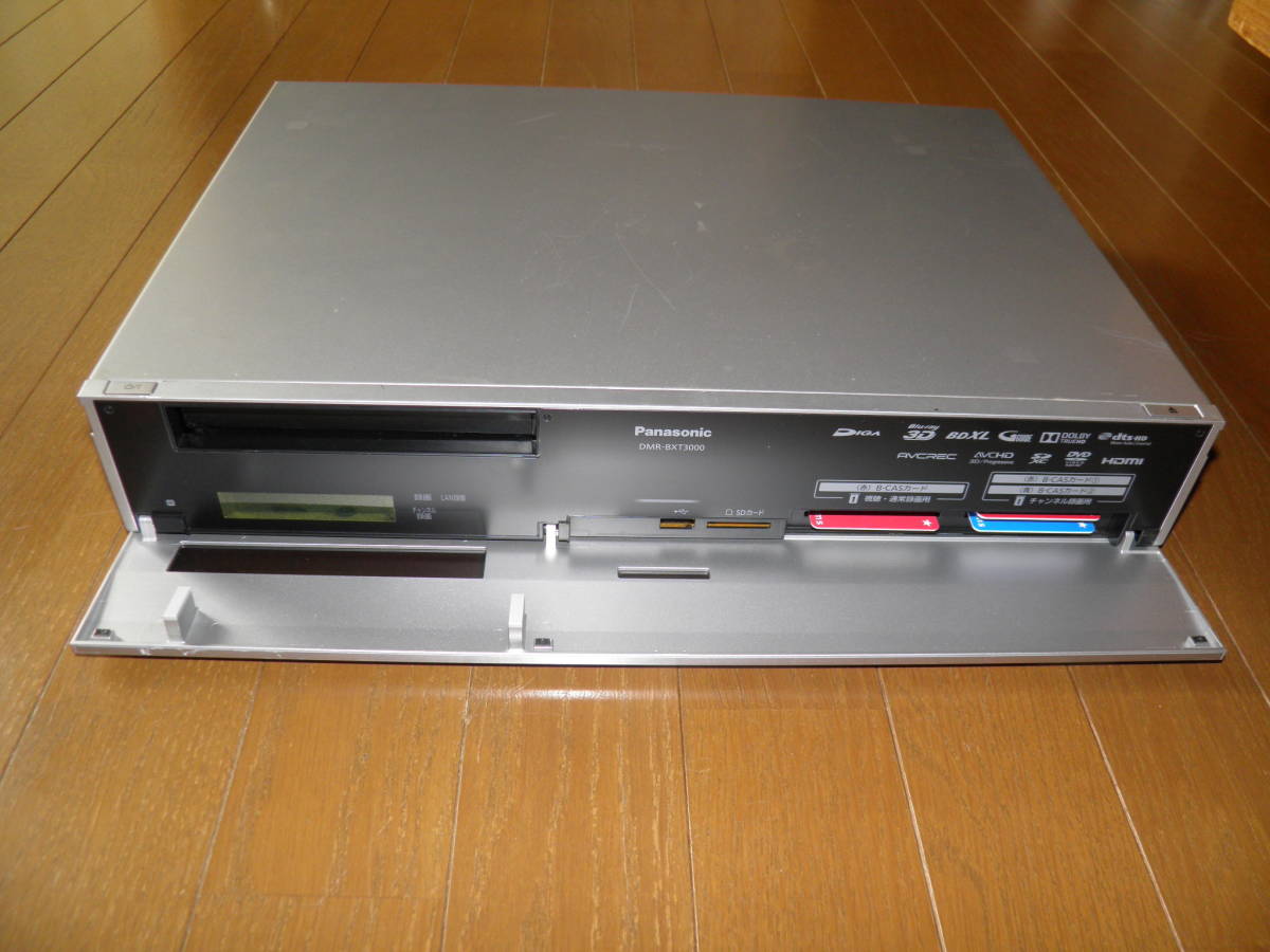 2TB ⇒新品8TB ・HDD 換装済 ☆Panasonic DIGA DMR-BXT3000 ！！低発熱