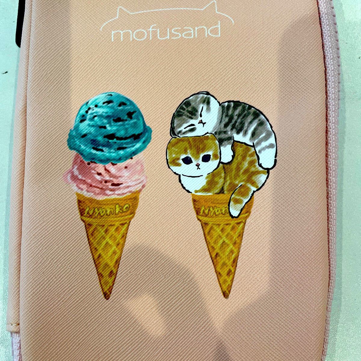 モフサンド mofusand ソフトスリムポーチ しまむら