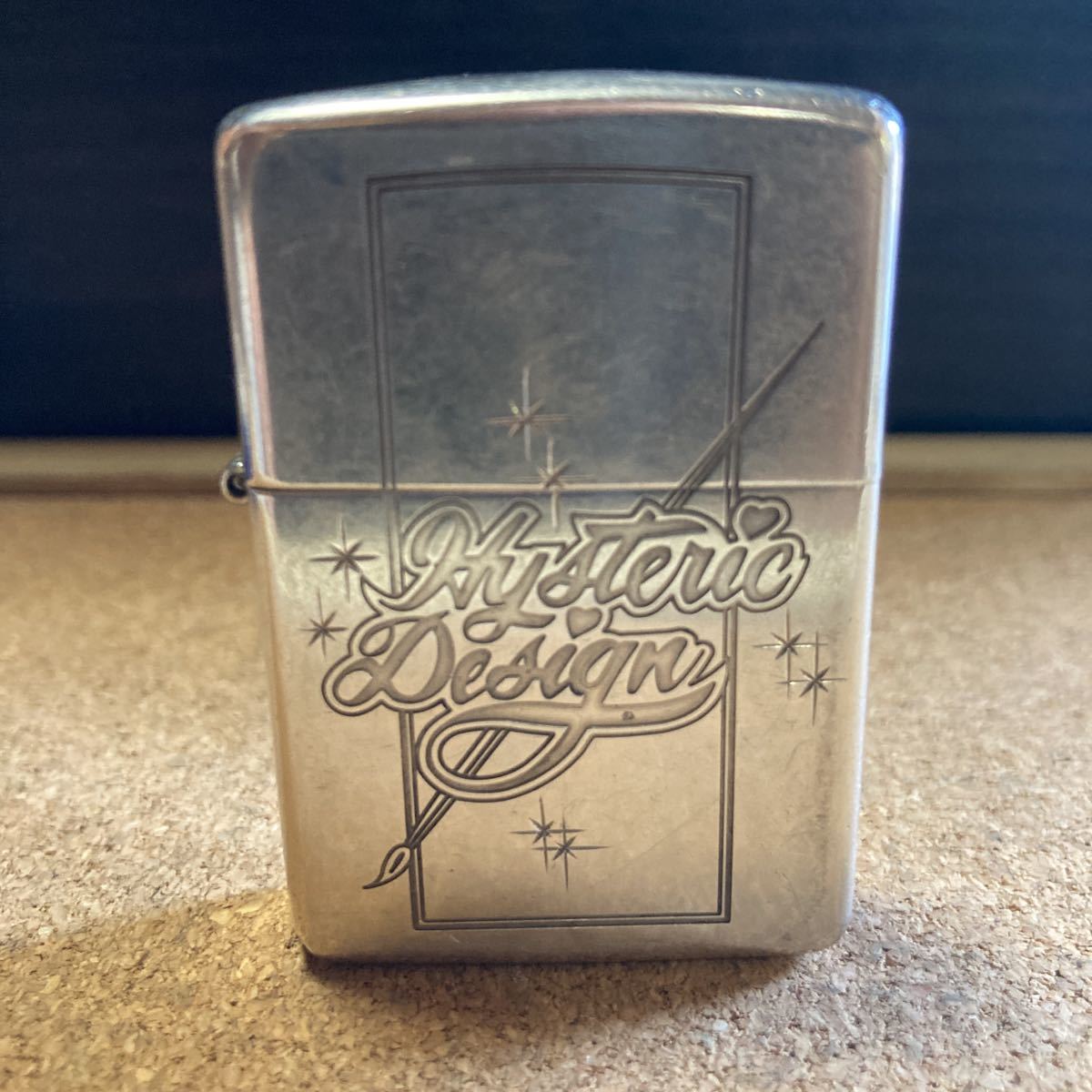 ヒステリックグラマー　スターリングシルバー ZIPPO STERLING 1999年製　銀 zippo_画像2