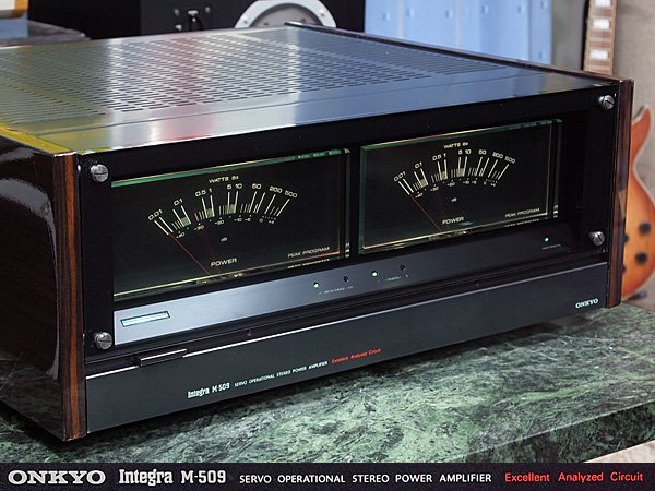 Yahoo!オークション - ONKYO Integra M-509 オンキョー集大成の Yahoo!オークション - ONKYO Integra M-509 オンキョー集大成の
