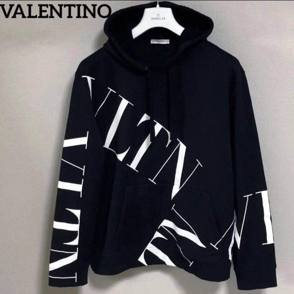 VALENTINO ヴァレンティノ VLTN マクログリッド パーカー 黒 - www