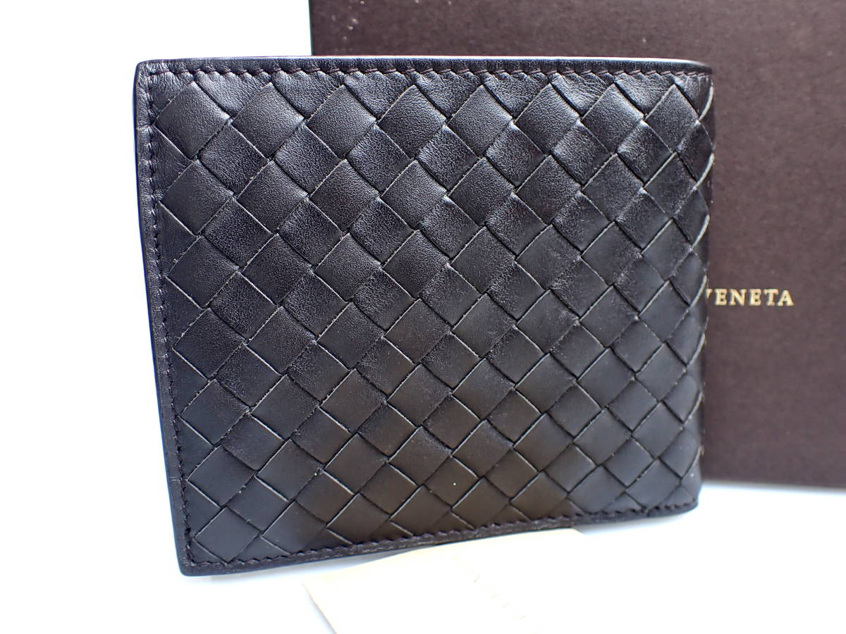 3062B【超美品】正規品☆BOTTEGA VENETAボッテガヴェネタ☆二つ折り