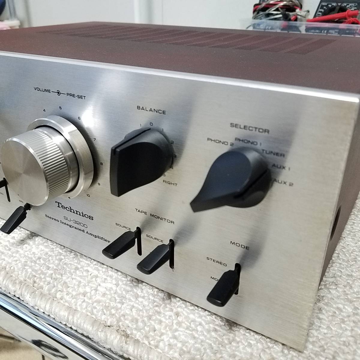 Yahoo!オークション - Technics SU-3200 美品カスタマイズ整備済 Yahoo!オークション - Technics SU-3200 美品カスタマイズ整備済
