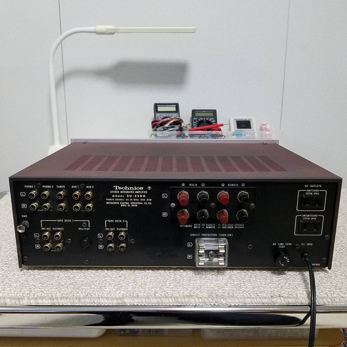 Yahoo!オークション - Technics SU-3200 美品カスタマイズ整備済 Yahoo!オークション - Technics SU-3200 美品カスタマイズ整備済