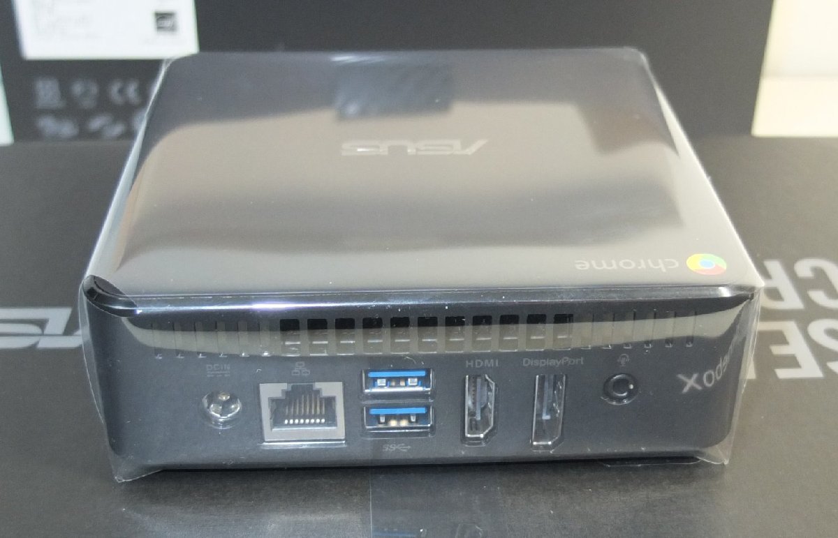 ASUS 小型PC CHROMBOX M032U Celeron-2955U-1.4GHz 2GB 16GB CHROM-OS 未使用品_画像3