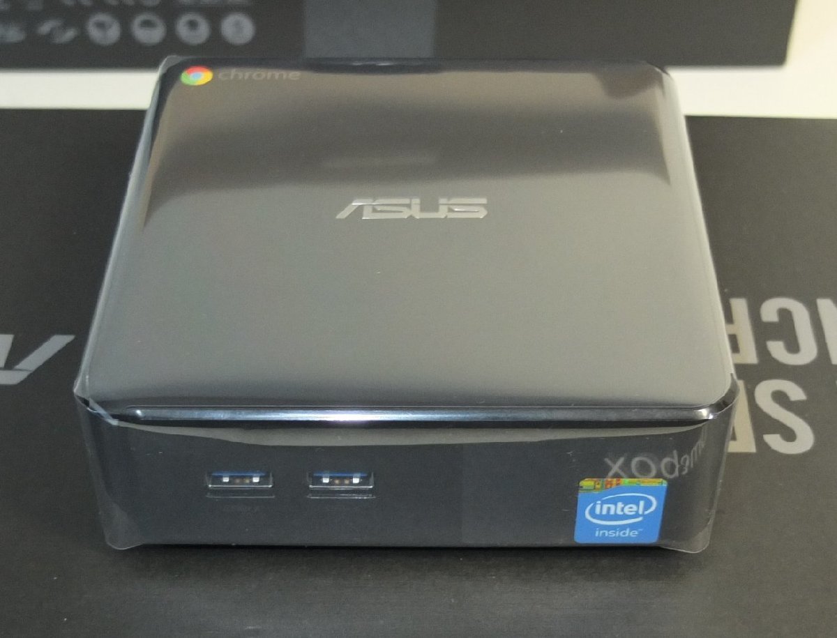 ASUS 小型PC CHROMBOX M032U Celeron-2955U-1.4GHz 2GB 16GB CHROM-OS 未使用品_画像4