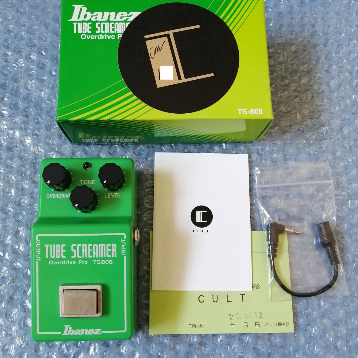 オープニング大放出セール CULT #1 2022 Cult Pedals TS808 mod ver.2