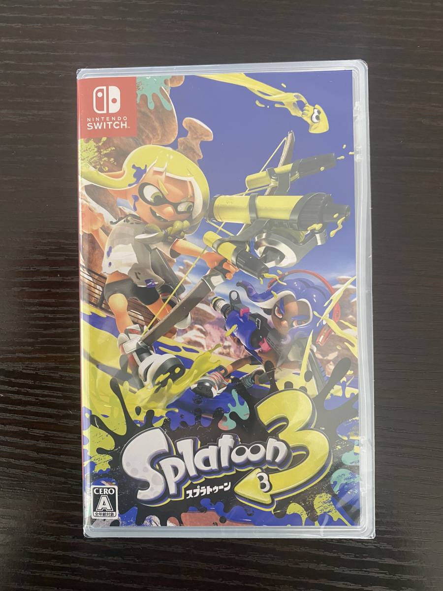 ヤフオク! - 新品未使用Nintendo Switch スプラトゥーン3 ヤフオク! - 新品未使用Nintendo Switch スプラトゥーン3