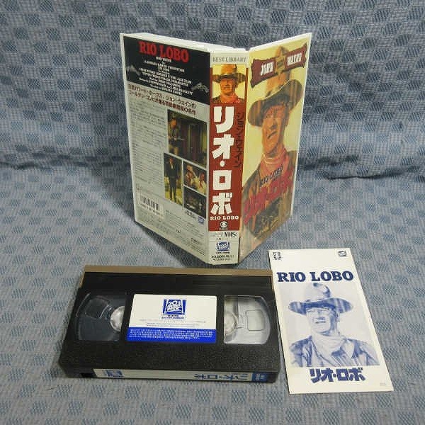 M661● ジョン・ウェイン「リオ・ロボ」 VHSビデオ 字幕スーパー_画像2
