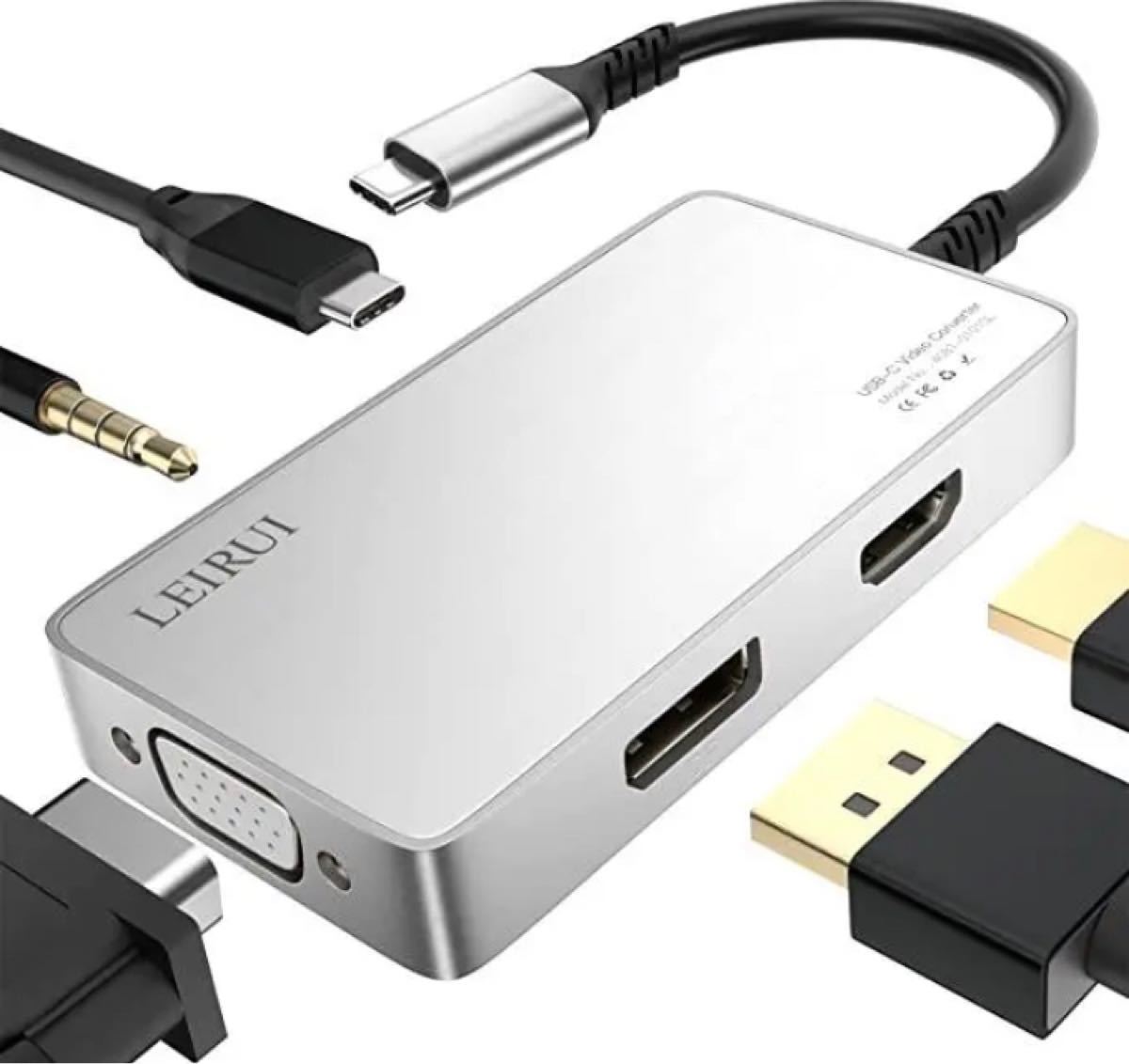 多機能1台5役 USB ハブ Type-C 4K対応 映像変換器｜PayPayフリマ