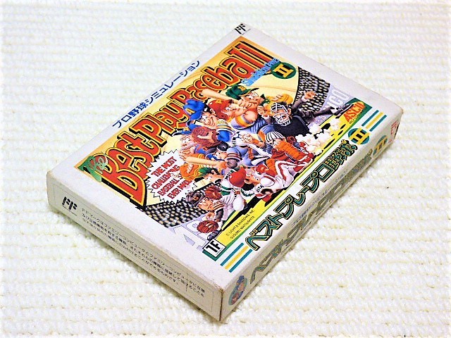 即決！何点落札しても送料185円★ベストプレープロ野球2 箱・説明書付★他にも出品中！ファミコン★同梱ＯＫの画像3