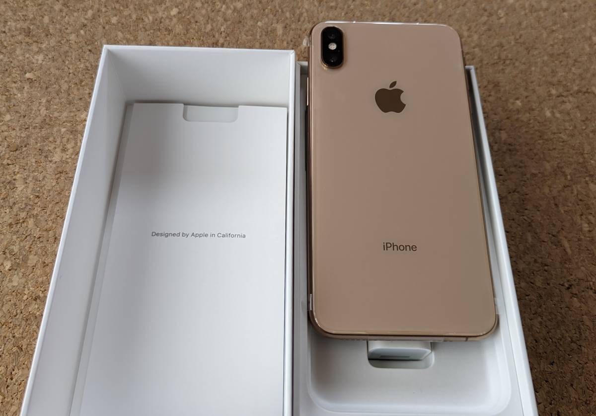 新品 送料込 iPhone XS Max 256GB ゴールド SIMフリー | sweatreno.com