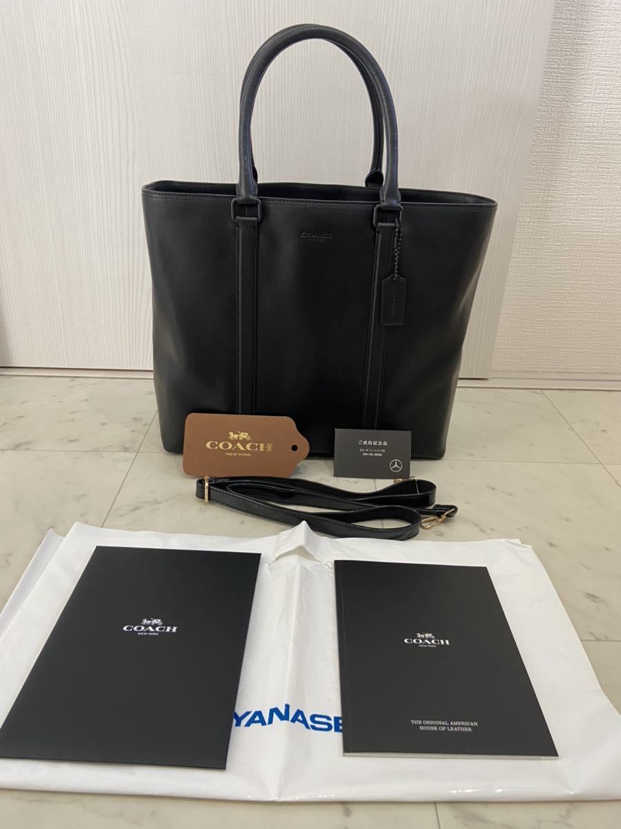 未使用 (限定品) COACH コーチ ベンツ コラボ トートバッグ ショルダー