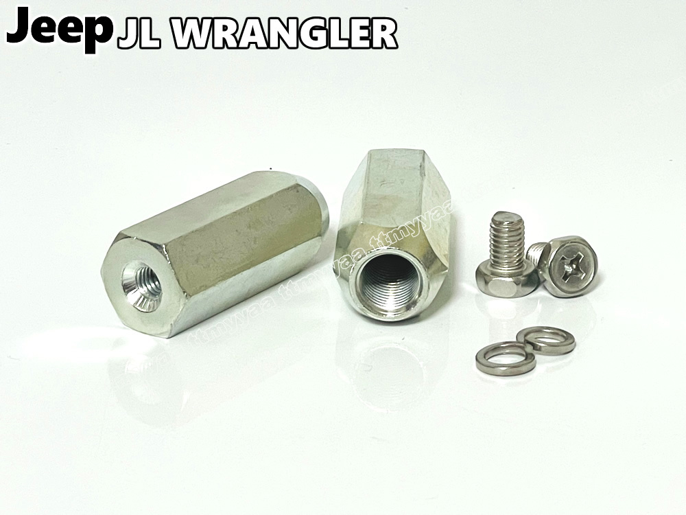 送料込 JEEP ラングラー JL スペアタイヤ ハイマウント ストップ ランプ リロケーション 移設キット ブレーキランプ ジープ Wrangler_画像4