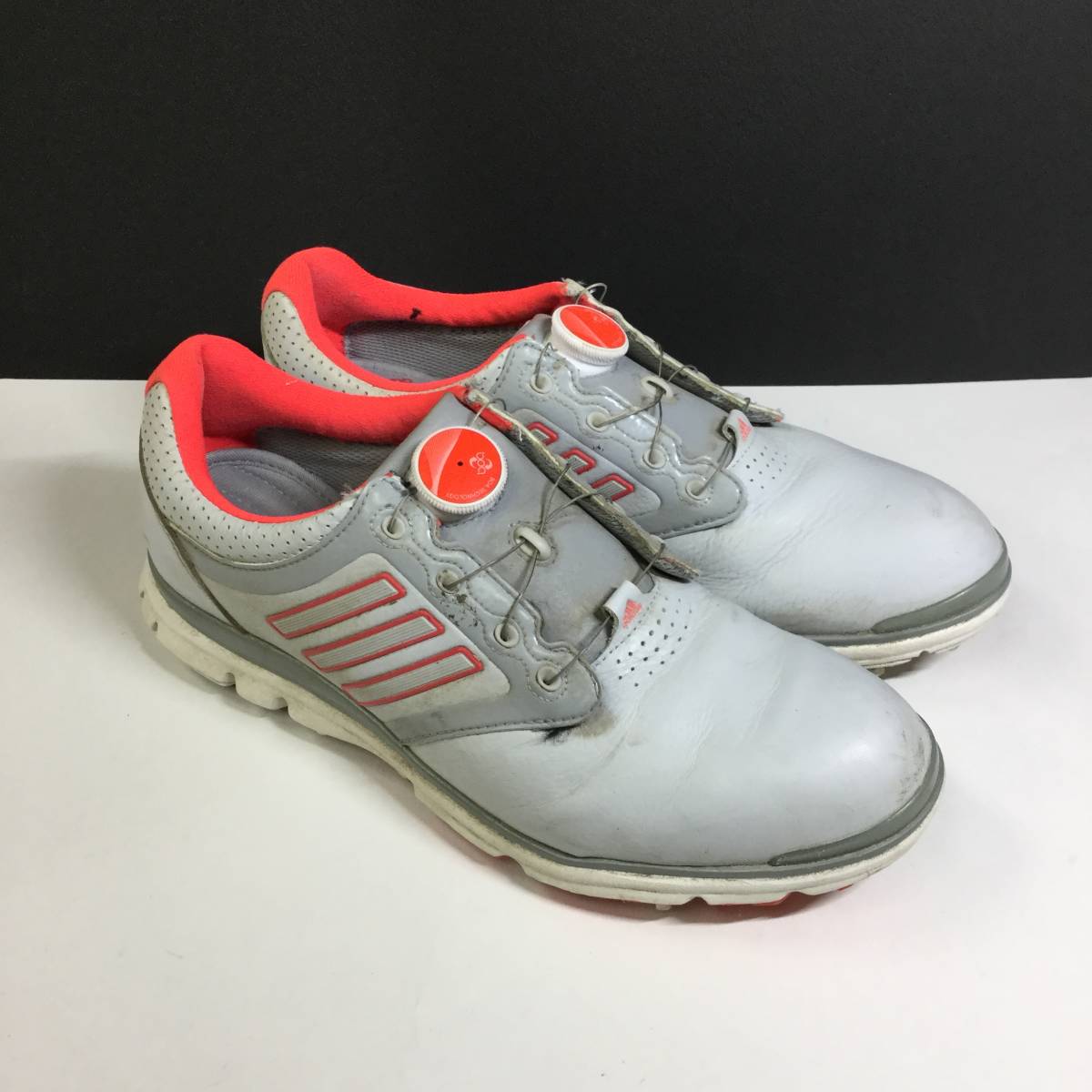 adidas GOLF アディダスゴルフ アディスター Boa ゴルフシューズ Q46700 US8.5 25cm レディース