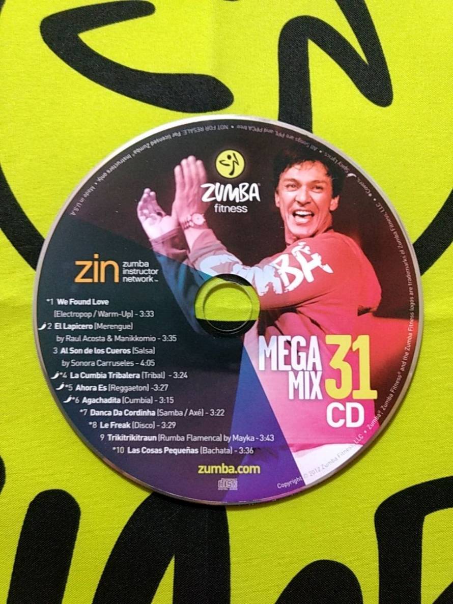 ZUMBA　ズンバ　MEGAMIX31　メガミックス３１　CD　インストラクター専用