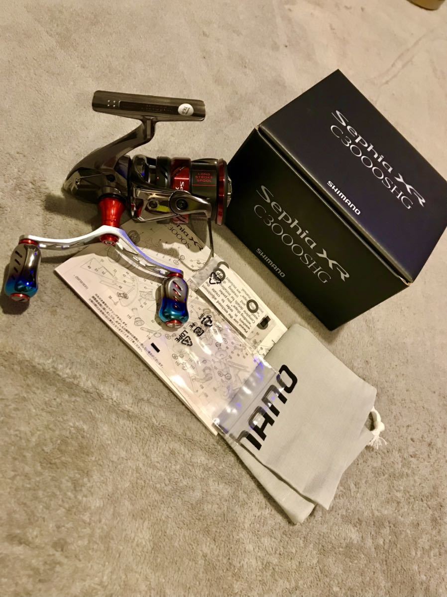 ☆1釣行のみ使用☆シマノ 21セフィアXR C3000SHG ncck.org