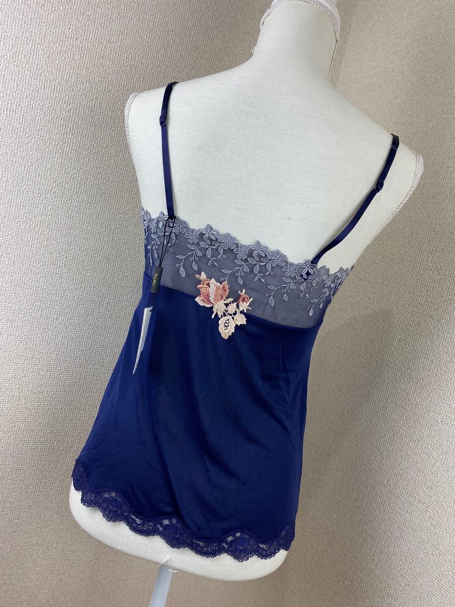 新品タグ付 ワコール トレフル 美しい総レース キャミソール 90サイズ