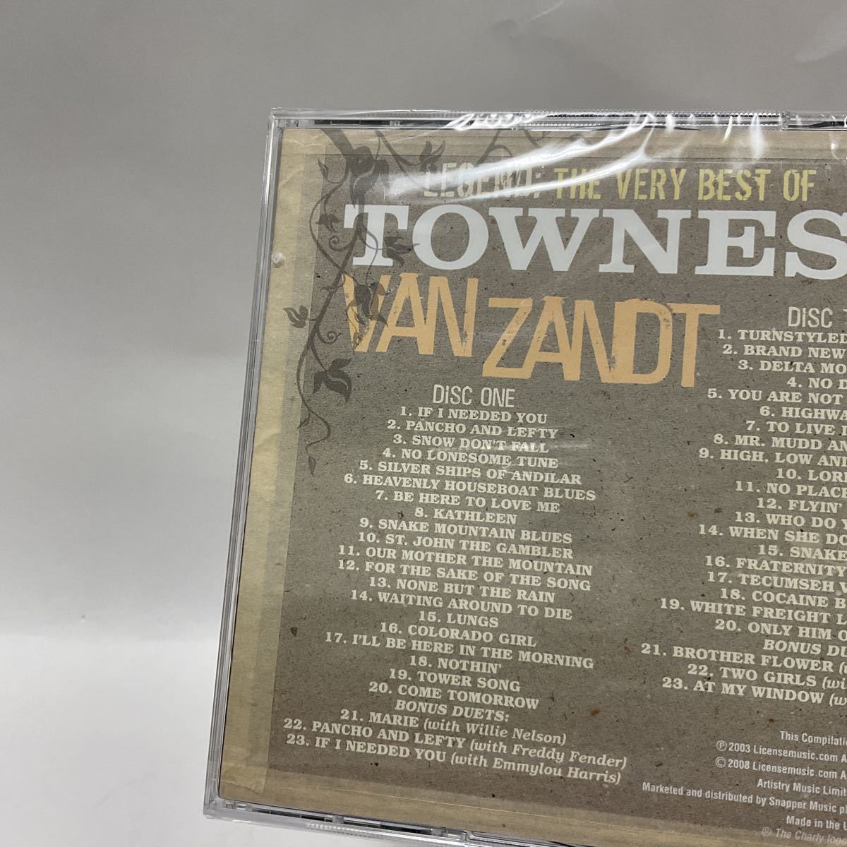 Townes Van Zandt - Legend (CD) 未開封品_画像5