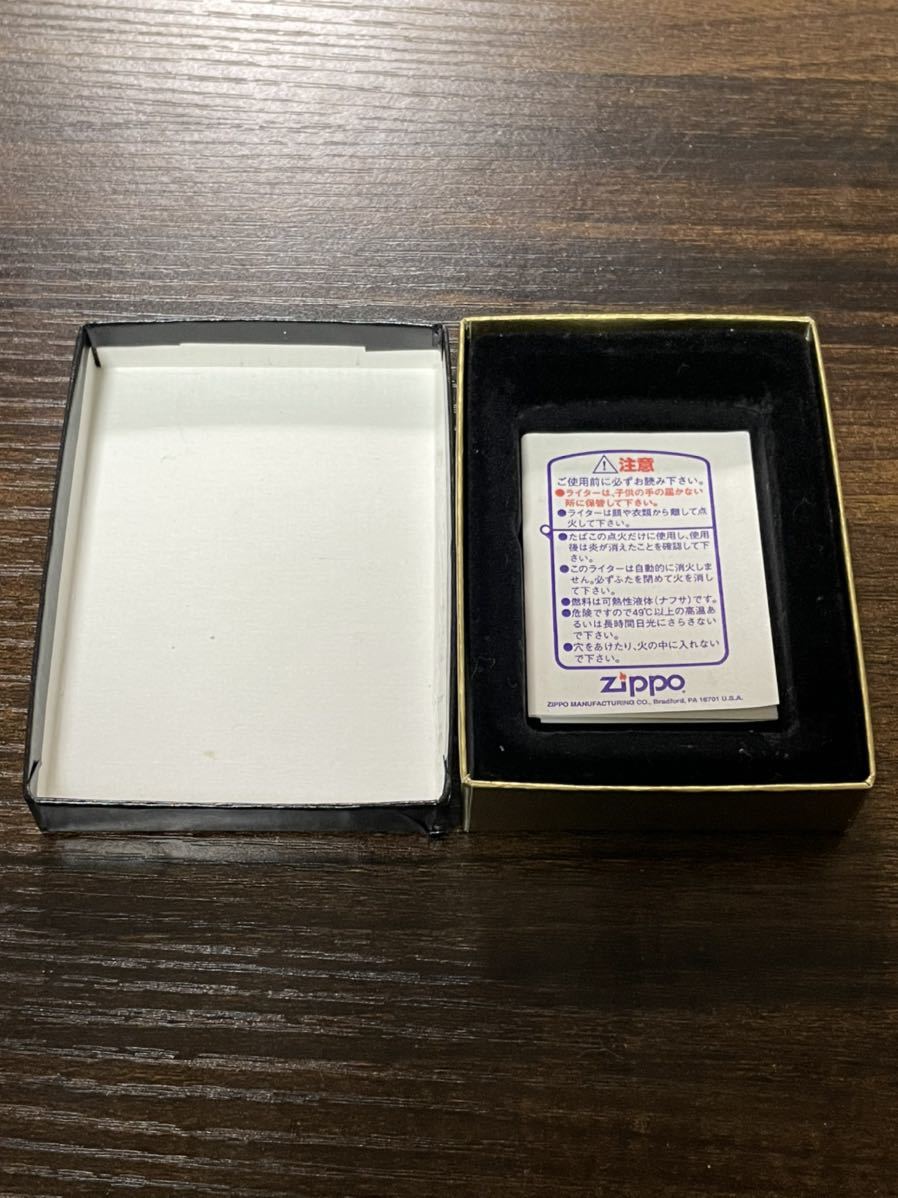 zippo マイルドセブン 特殊加工品 限定品 MILD SEVEN 年代物 2000年製 MEVIUS メビウス デットストック シルバーインナー 同年代 2000年製_画像10