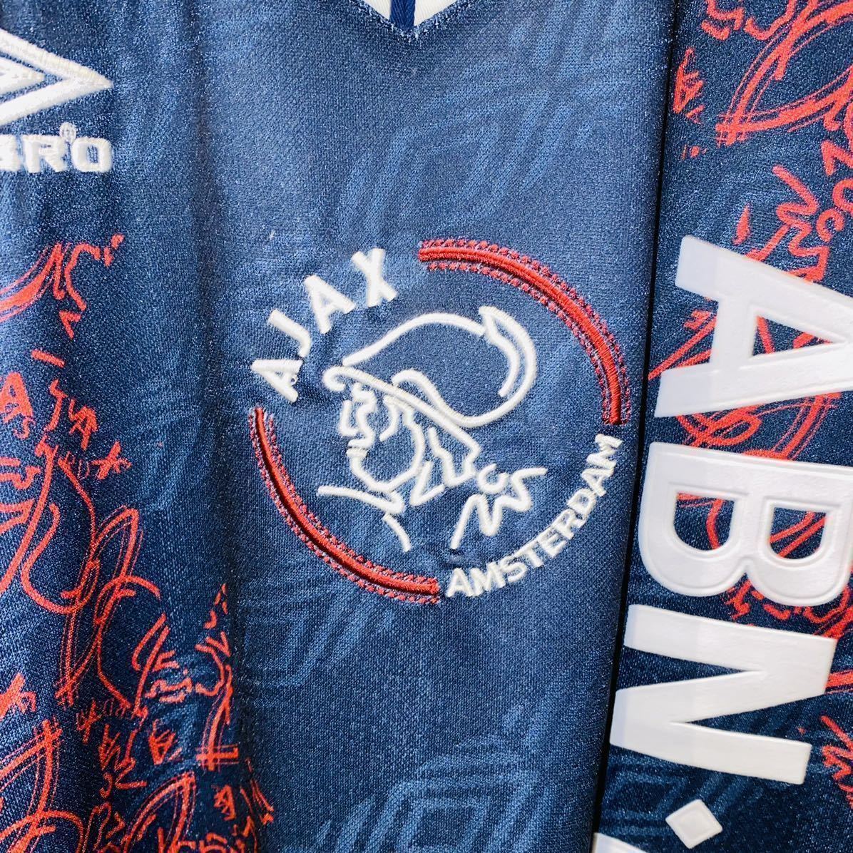 94-95 アヤックス AJAX CL優勝 UMBRO アンブロ製 ユニフォーム - 通販