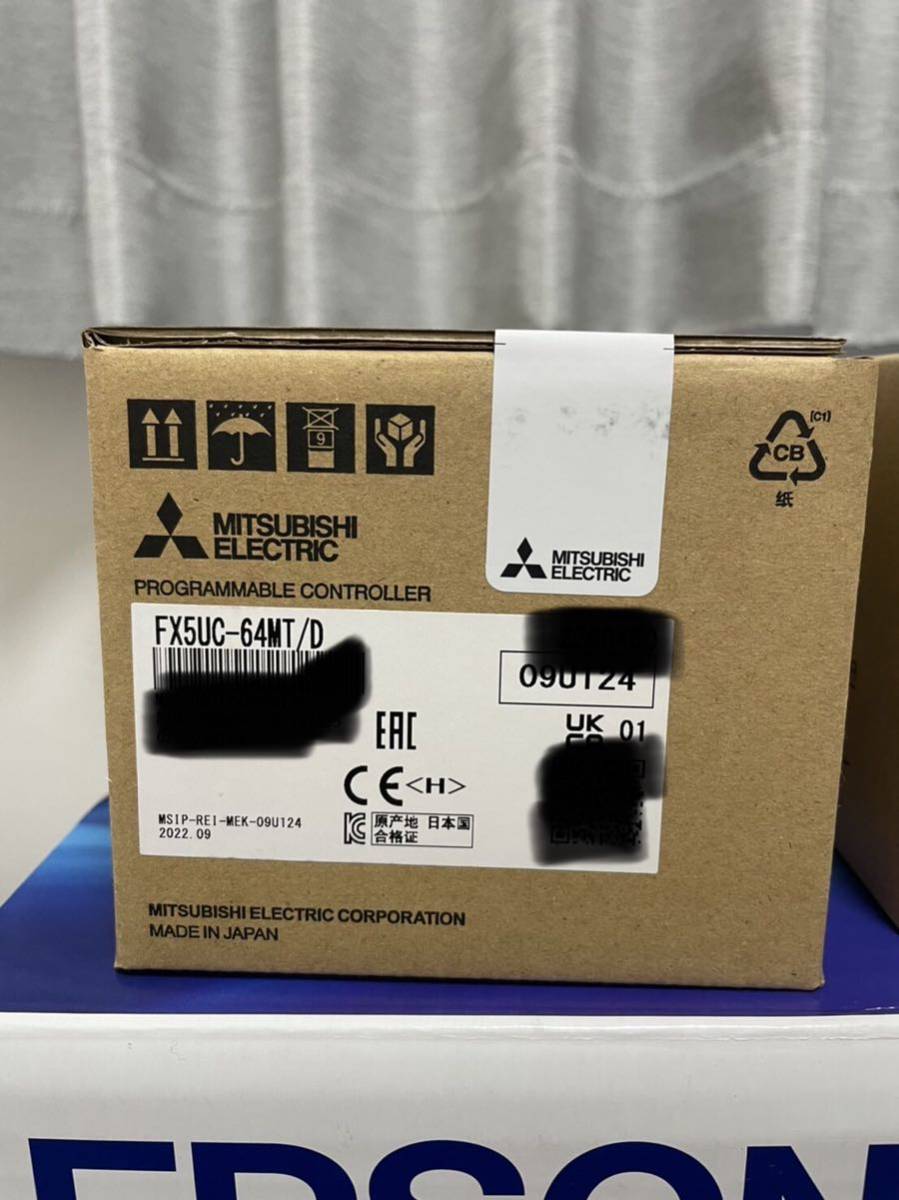 68%以上節約 新品 MITSUBISHI 三菱電機 FX5UC-64MT D シーケンサ 6