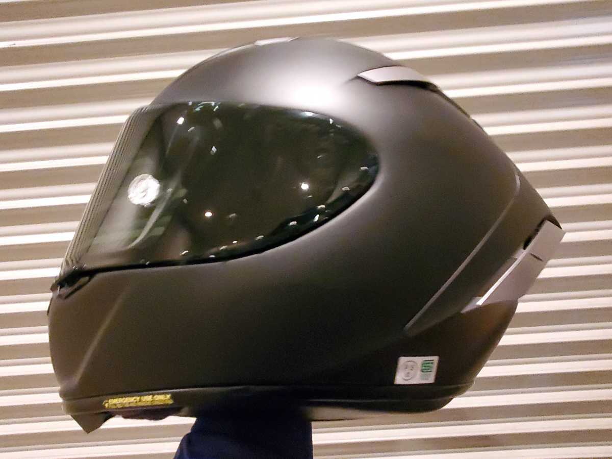 SHOEI X-Fourteenマットブラック!サイズM、スモークシールド付