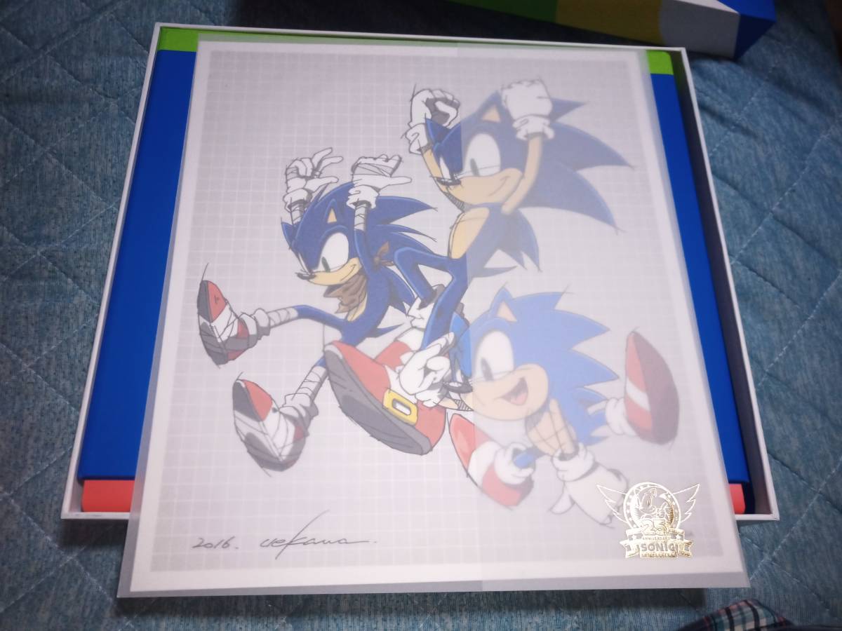 設定資料集 SONIC THE HEDGEHOG ソニック・ザ・ヘッジホッグ 1991-2016 25th Anniversary Art Book' Collector's Edition 限定2500冊_画像2