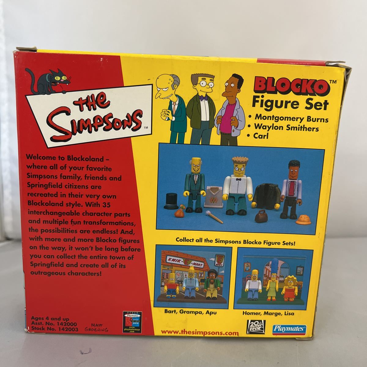 SIMPSONS BLOCKP Figure Set_画像2