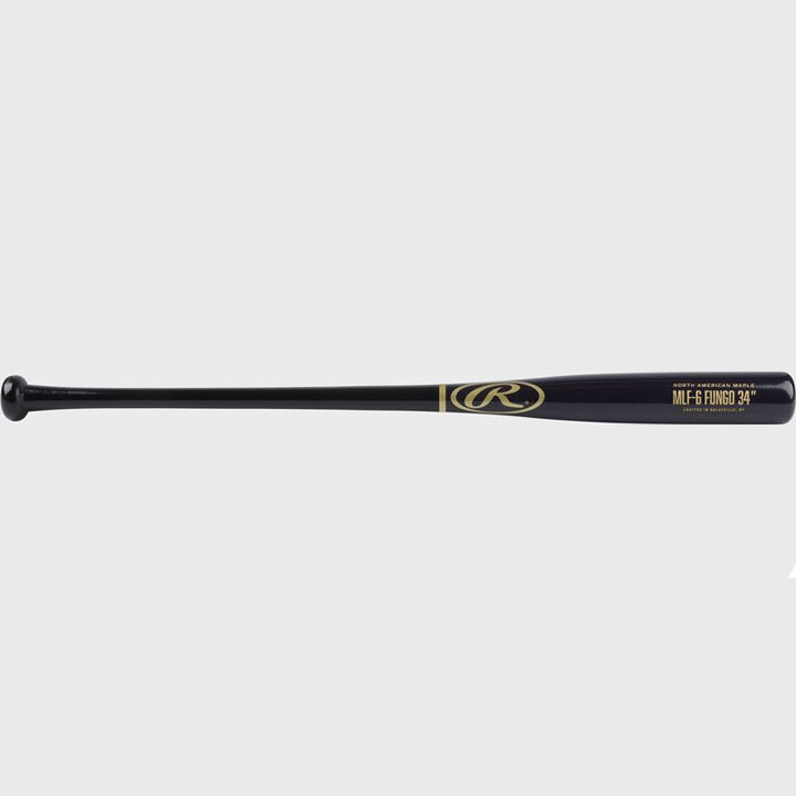  【日本未発売】 ローリングス 野球 木製 ノックバット RAWLINGS MAPLE FUNGO BAT メープル 86cm rwmlf-black34_画像2