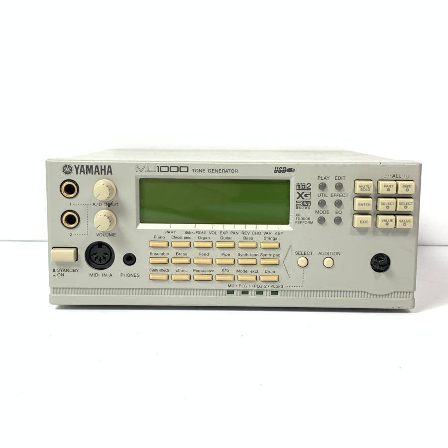 YAMAHA ヤマハ MU1000 TONE GENERATOR 音源モジュール☆ジャンク品 ic