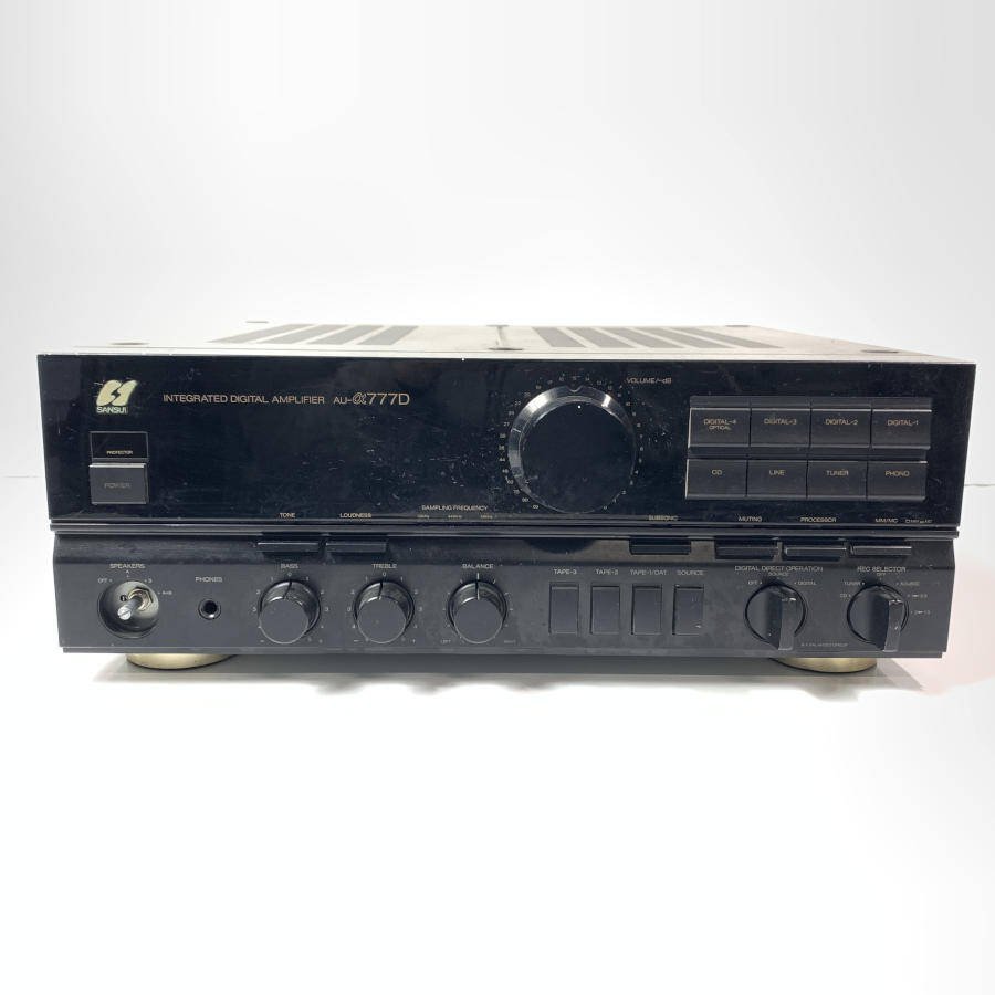 Sansui AU-α777D サンスイ プリメンアンプ 実効出力:30W/30W±1dB(8Ω