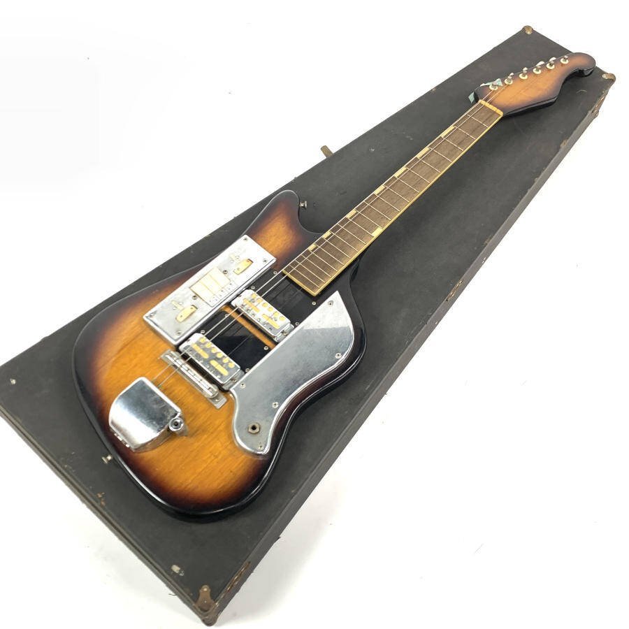 Yahoo!オークション - TEISCO テスコ SS-2L エレキギター ブラウン/...