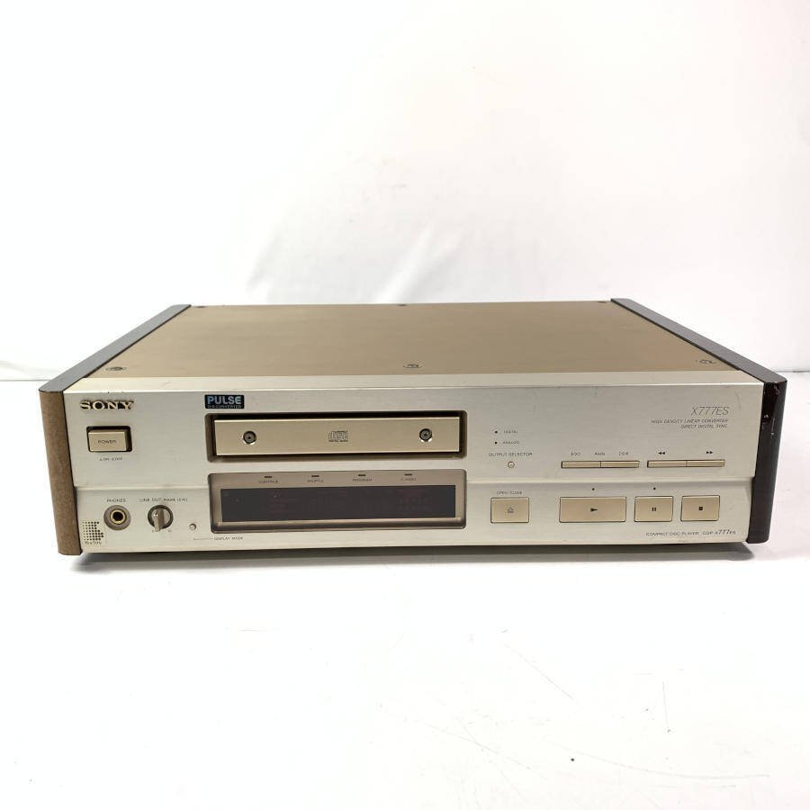 Yahoo!オークション - SONY CDP-X777ES ソニー CDプレーヤー 現状品 Yahoo!オークション - SONY CDP-X777ES ソニー CDプレーヤー 現状品