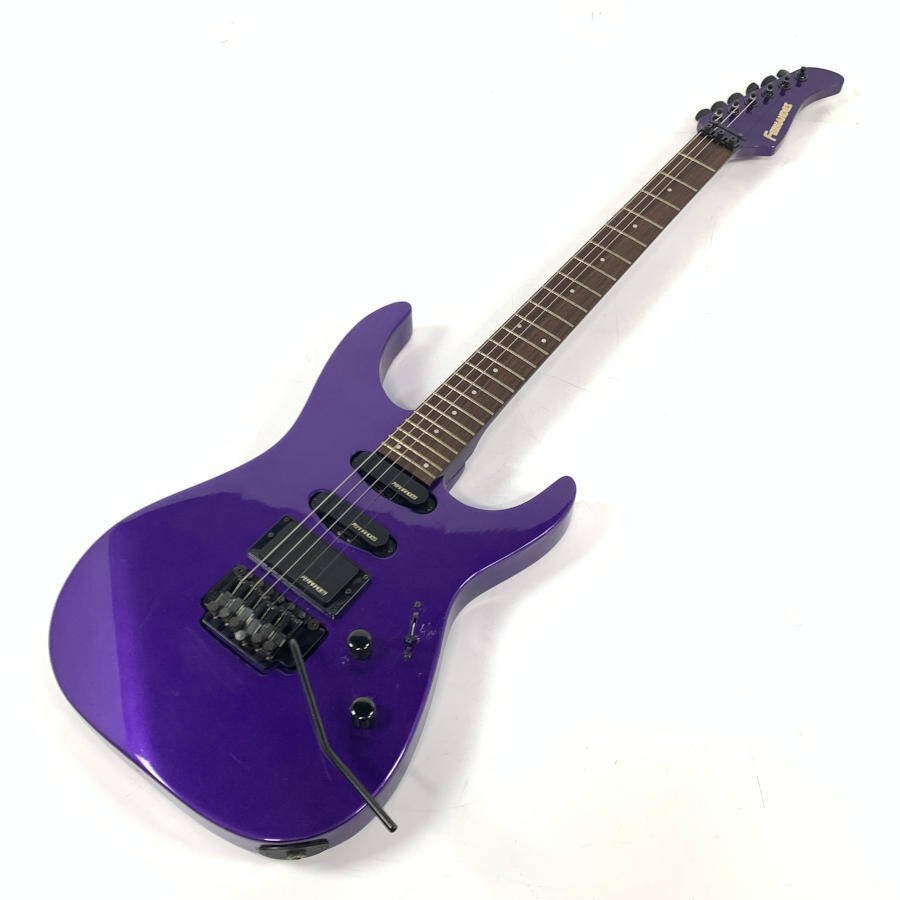 Yahoo!オークション - FERNANDES FR フェルナンデス エレキギター 紫...