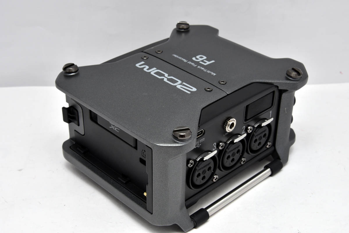 ズーム フィールドレコーダー ZOOM F6 6ch マルチトラック 32ビット