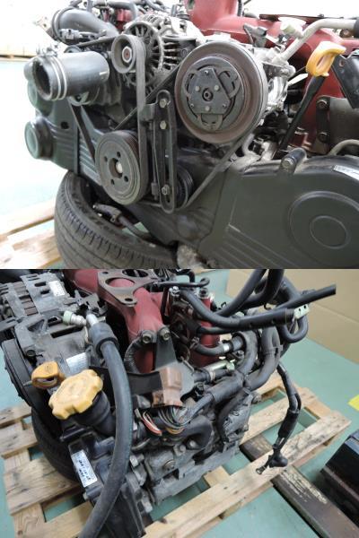  *   GDB  Impreza  WRX STi (GDBE4EH)  двигатель  EJ207DW7CR 【 обстоятельства .../ на запчасти 】 (...：  турбина   трансмиссия  ...  Субару  4WD SB-9690