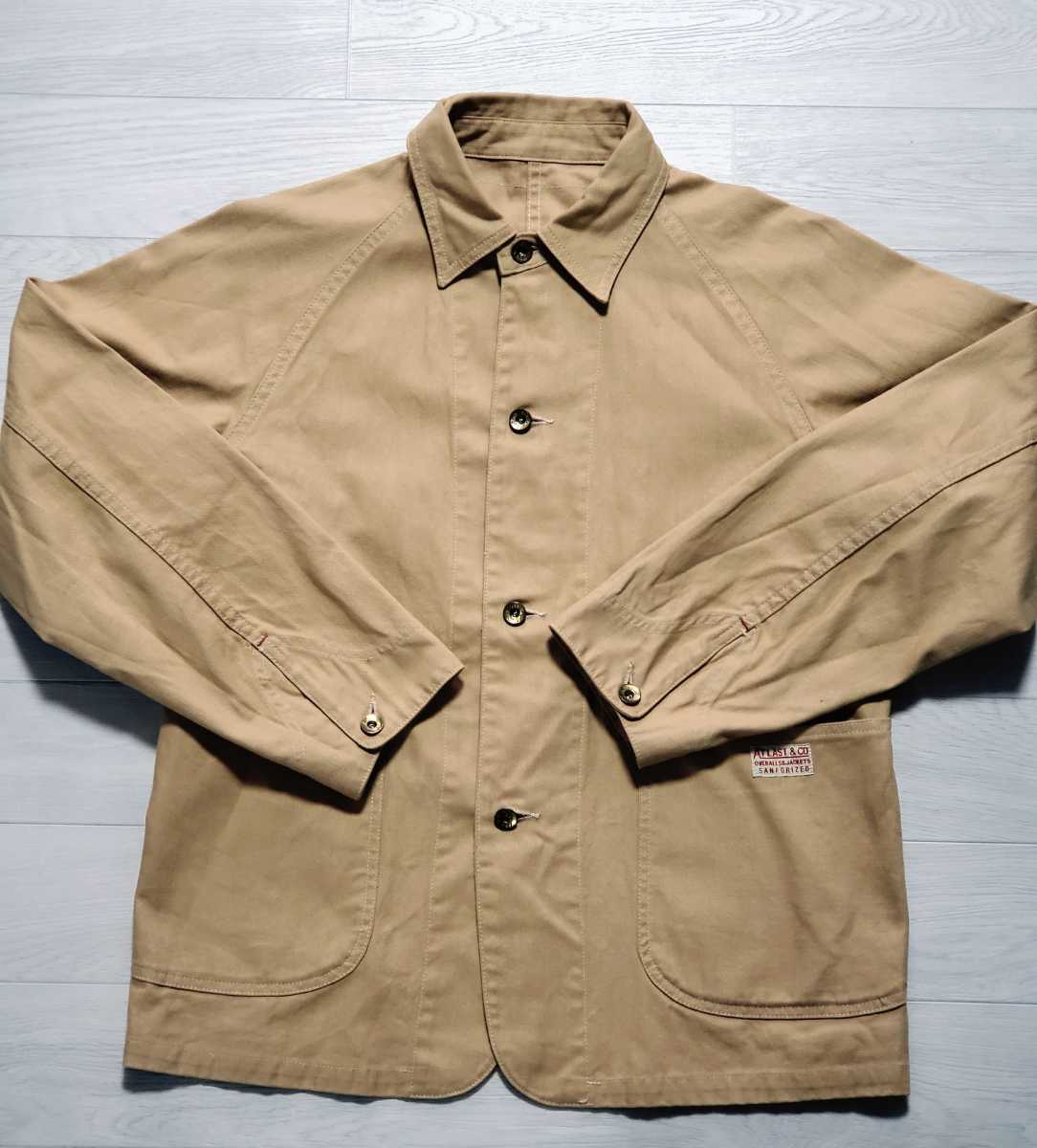 アットラスト Atlast カバーオール 677 ハンティングジャケット 40 ブッチャープロダクツ TIMEWORN CLOTHING AT  LAST&Co BUTCHER PRODUCTS