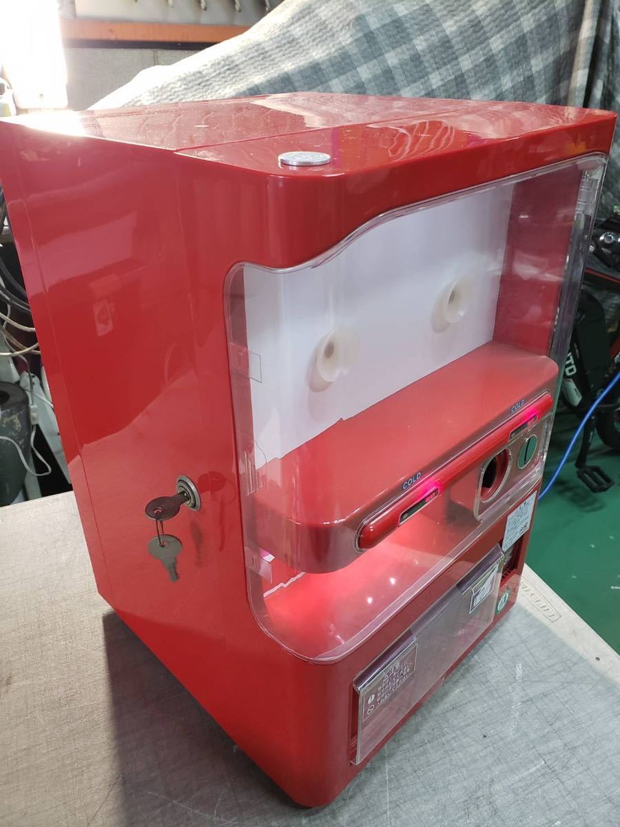 マサオ コーポレーション ミニ 自動販売機 鍵付 小型冷蔵庫 保冷 マサオ コーポレーション ミニ 自動販売機 鍵付 小型冷蔵庫 保冷