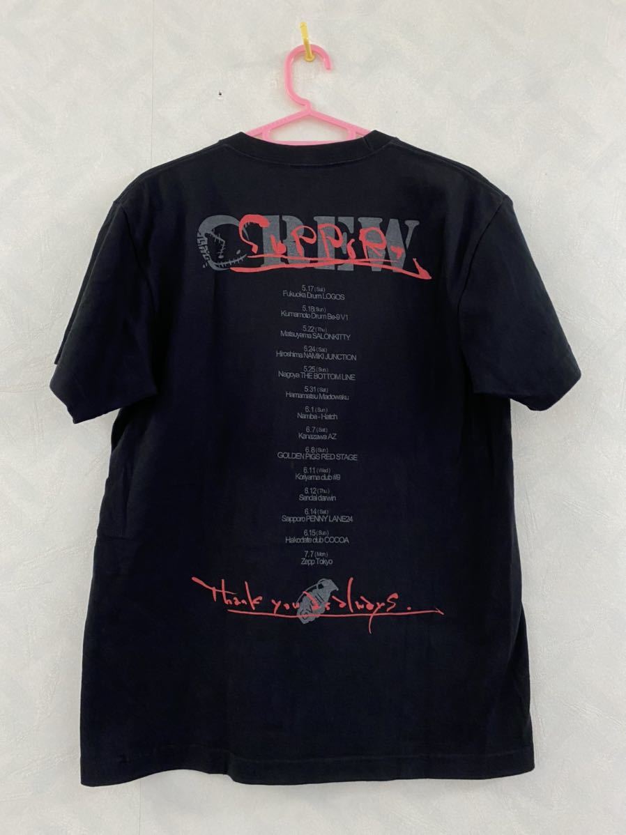 vistlip GOOD vibes CIRCUIT II CREW SUPPORT Tシャツ サイズM vistlip GOOD vibes CIRCUIT II CREW SUPPORT Tシャツ サイズM