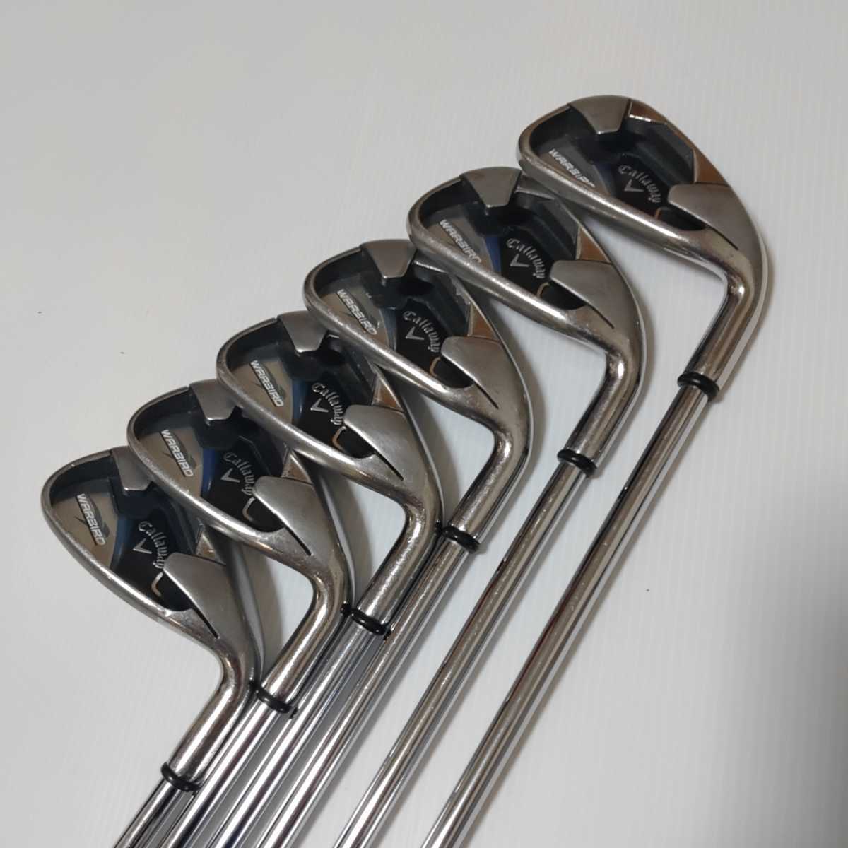 6本】Callaway キャロウェイ warbird 5〜9,P 純正シャフト FLEX/UNI