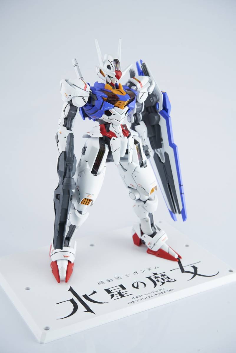 HG 1/144 XVX-16 ガンダムエアリアル 改修塗装済み完成品（限定品ベース付属）