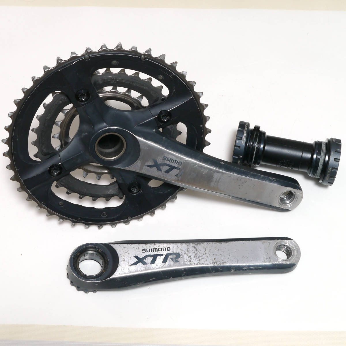 SHIMANO(シマノ)XTRクランクセット【FC-M970】170mm・BB付-