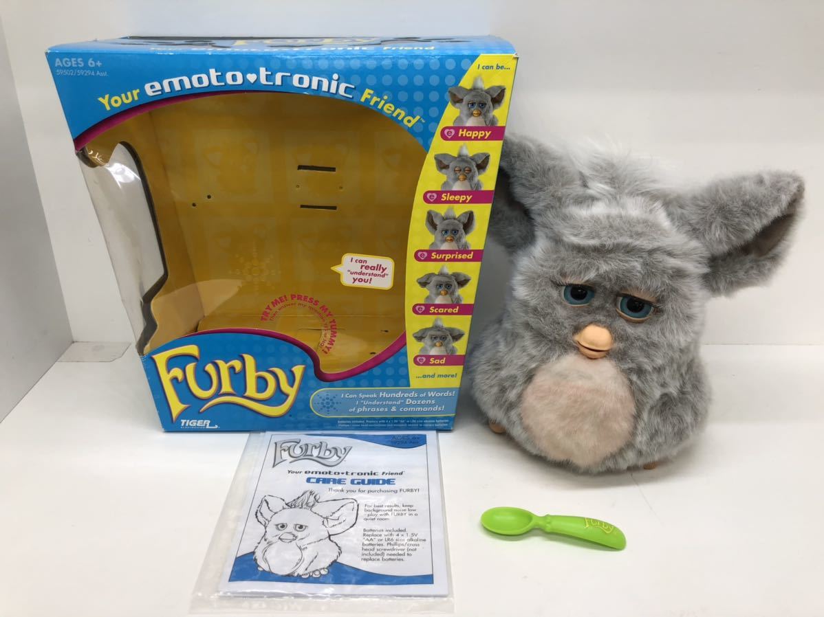 Furby ファービー 59294 スプーン 箱あり Hasbro Tiger 英語版 - www