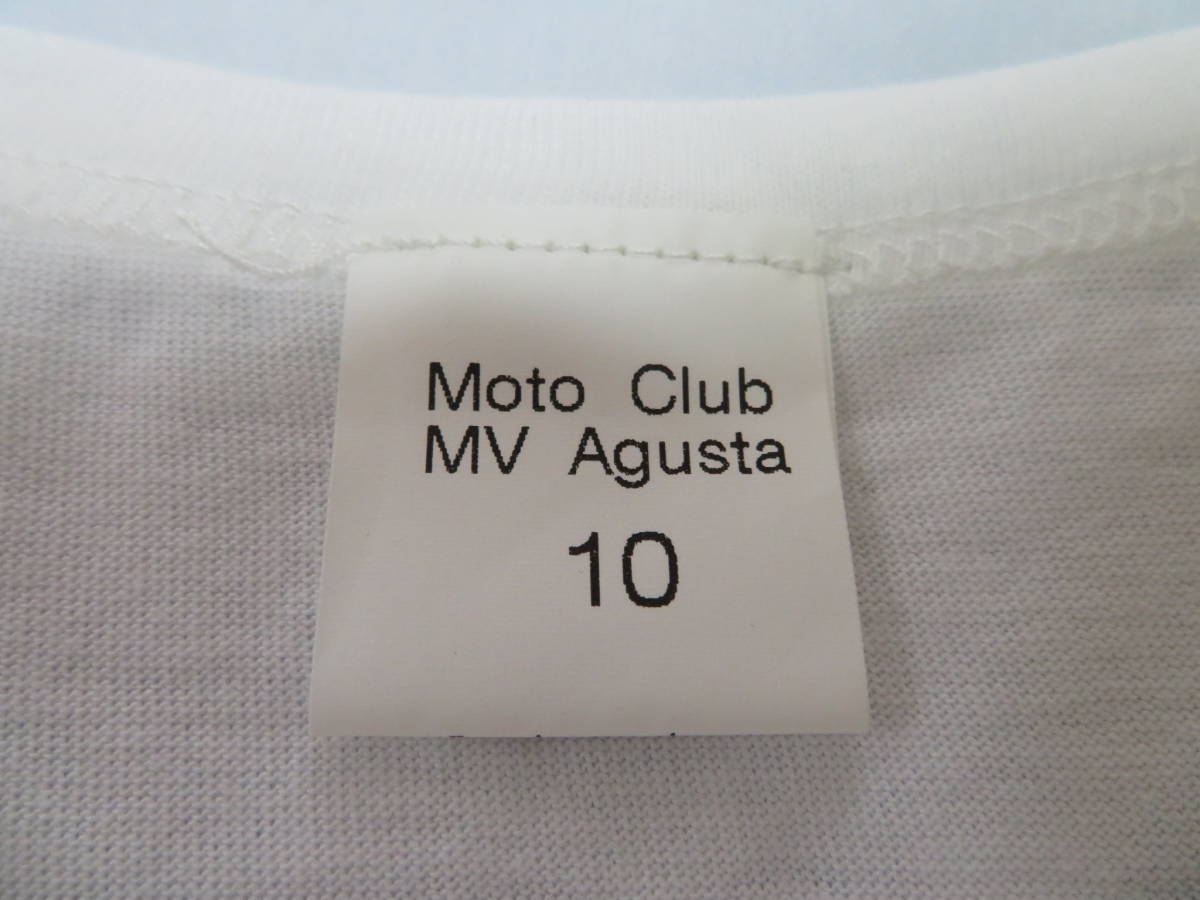 1）MV AGUSTA アグスタ　Tシャツ　新品未使用品_画像5