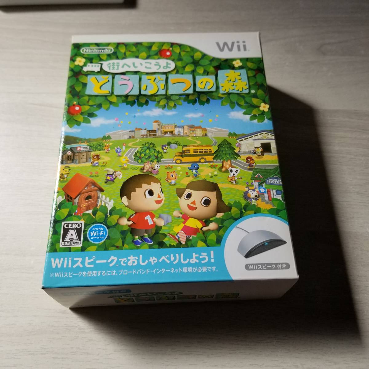 ◯Wii　街へいこうよ どうぶつの森 (「Wii スピーク」同梱) 　　　同梱OK◯_画像1